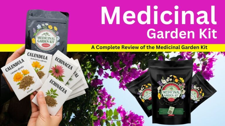 Grow Your Own Herbal Medicine Cabinet: A Complete Review of the Medicinal Garden Kit